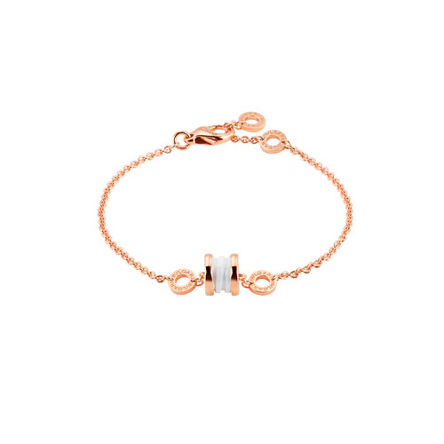 Браслет Bvlgari B.Zero1 из желтого золота с керамикой