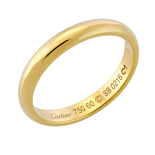Кольцо Cartier 1895 из желтого золота размеры: 16.5(52), 19(60), 19.25(61)
