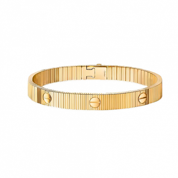 Браслет Cartier Love Unlimited flexible из желтого золота 17 размер