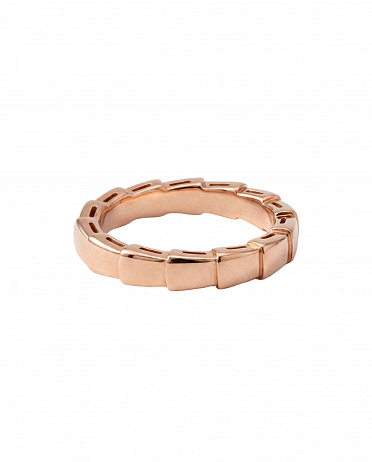 Кольцо Bvlgari Serpenti Viper из розового золота 20(63) размер