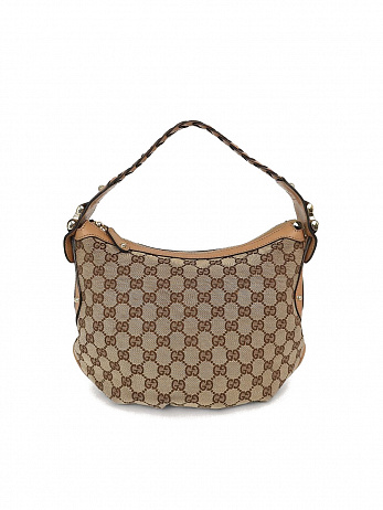 Сумка Gucci Canvas Hobo Bag