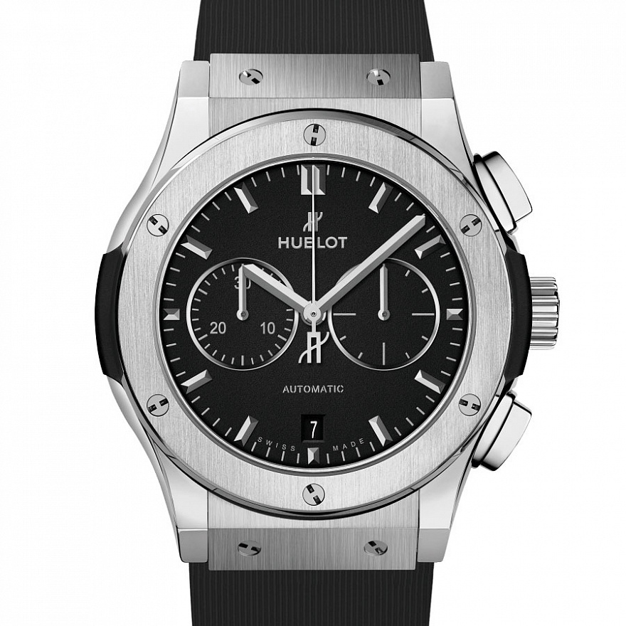 Часы Hublot Classic Fusion Chronograph Black 45 521.NX.1171.RX