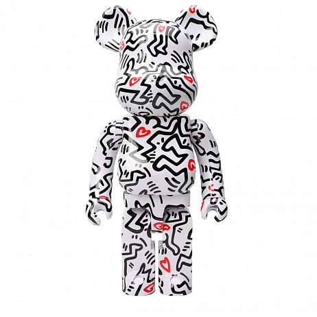 Коллекционная фигурка Bearbrick x Keith Haring 1000%