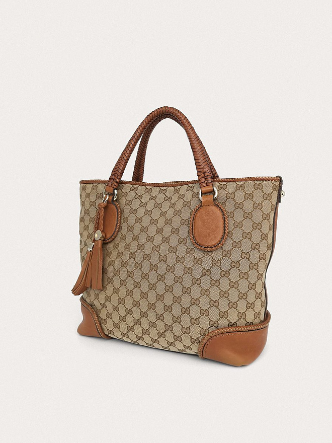 Сумка Gucci GG Canvas Marrakech Tote