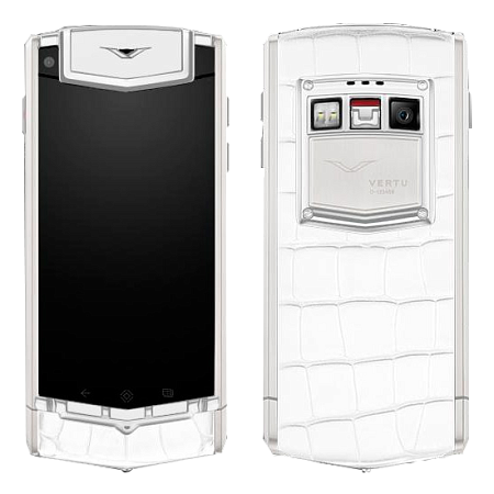 Смартфон Vertu Ti Titanium White Alligator