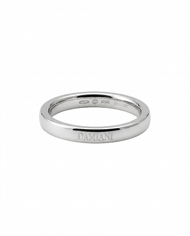 Обручальное Кольцо Damiani  из белого золота  20.75(65) размер