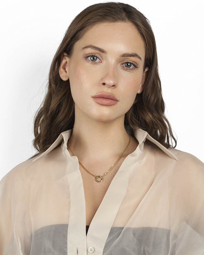 Колье Cartier Love из желтого золота с бриллиантами