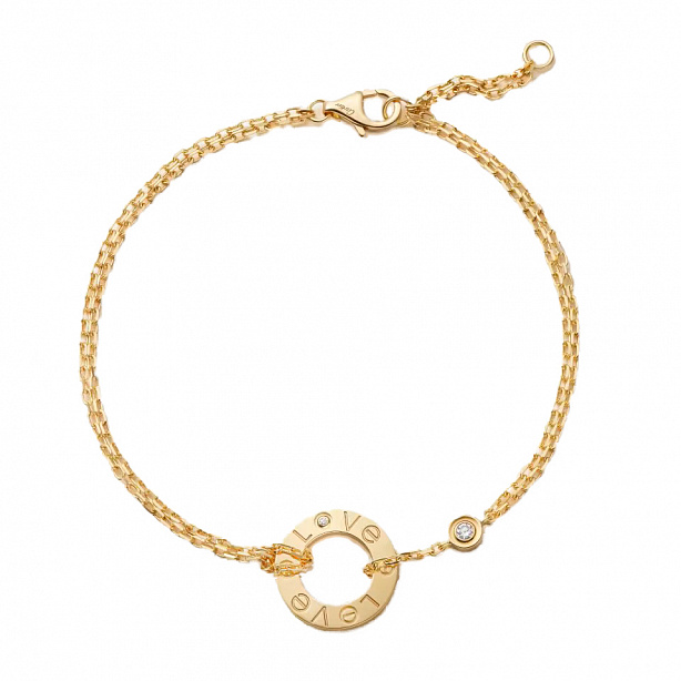 Браслет Cartier Love из желтого золота