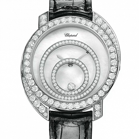 Часы Chopard Happy Diamonds Happy Spirit Round Happy Spirit Fix 40 с природными бриллиантами 20/7153