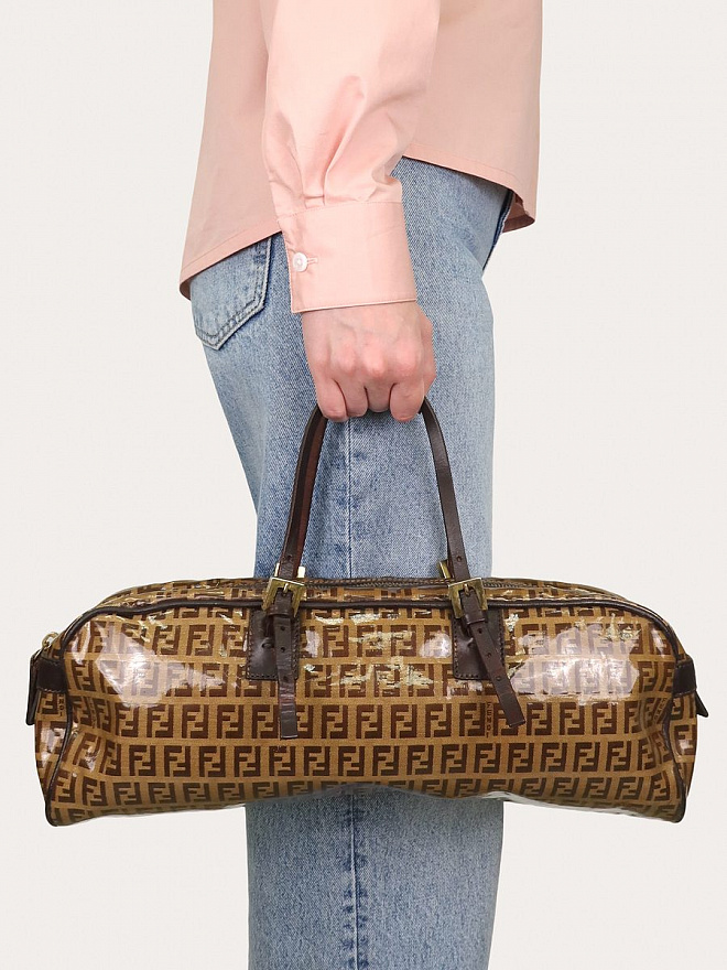 Сумка Fendi Zucca Baguette