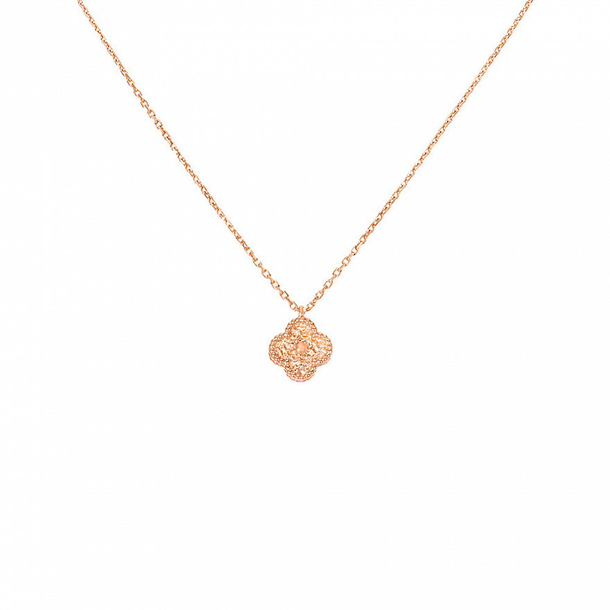 Подвеска Van Cleef & Arpels Vintage Alhambra из розового золота
