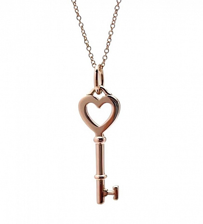 Колье Tiffany & Co. Key из розового золота