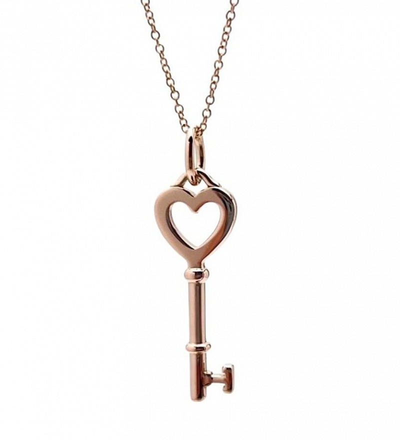 Колье Tiffany & Co. Key из розового золота