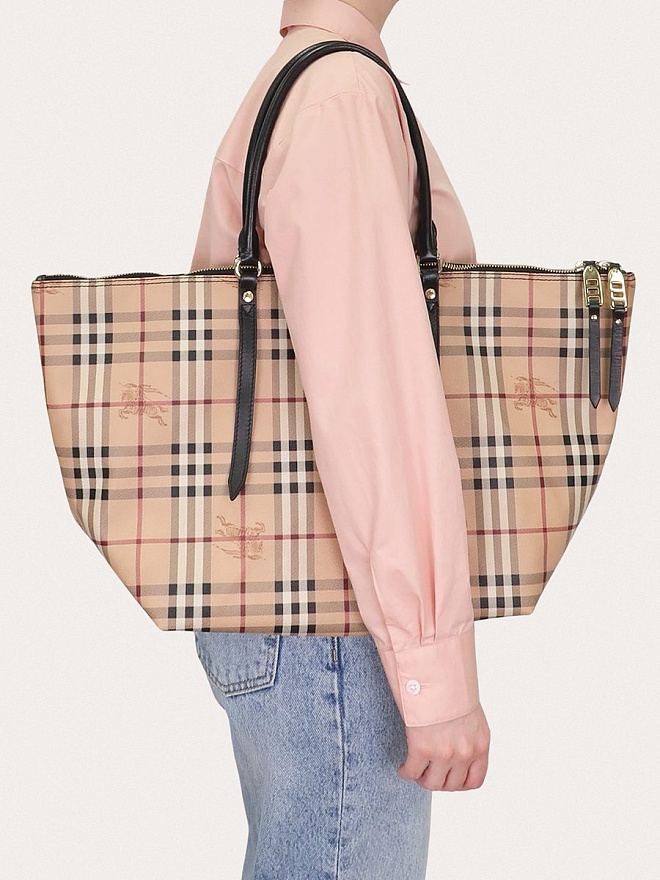 Сумка Burberry Salisbury Haymarket Check Tote