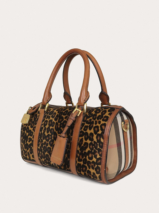 Сумка Burberry Alchester Leopard