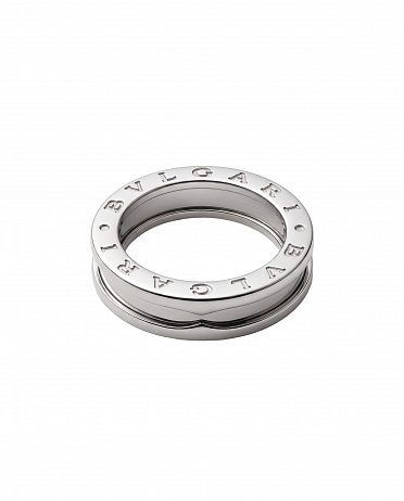 Кольцо Bvlgari B.Zero1 из белого золота размеры: 15.25(48), 15.5(49), 16(50), 16.25(51), 16.5(52), 16.75(53), 17(54), 20.75(65)