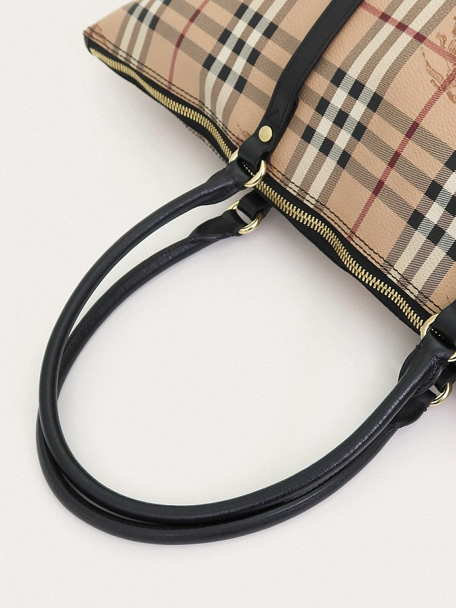 Сумка Burberry Salisbury Haymarket Check Tote