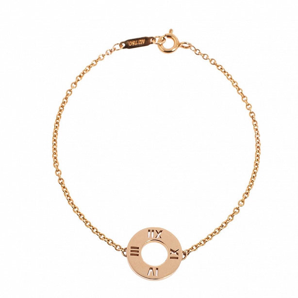 Браслет Tiffany & Co. Atlas из розового золота с природными бриллиантами