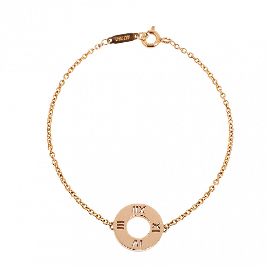 Браслет Tiffany & Co. Atlas из розового золота с бриллиантами