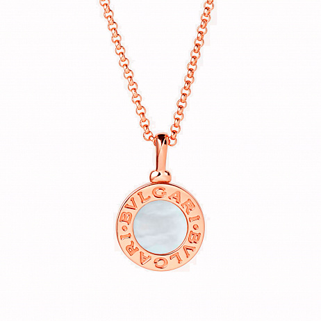 Колье Bvlgari Bvlgari из розового золота с перламутром