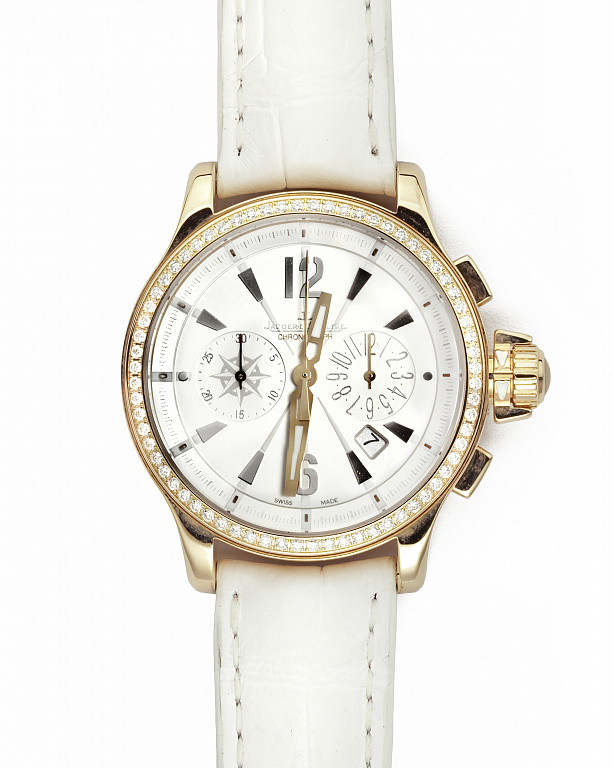 Часы Jaeger-LeCoultre Master Compressor 37mm 18k Rose Gold Diamonds 148.2.31