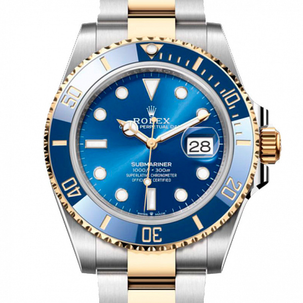 Часы Rolex Submariner Date Blue Mix 41 126613LB