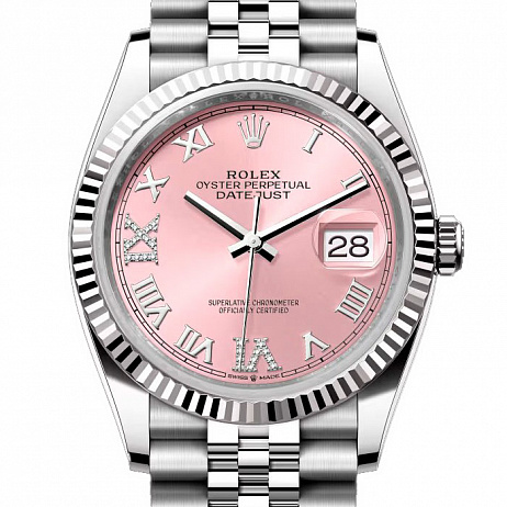 Часы Rolex Datejust II 36 с природными бриллиантами 126234