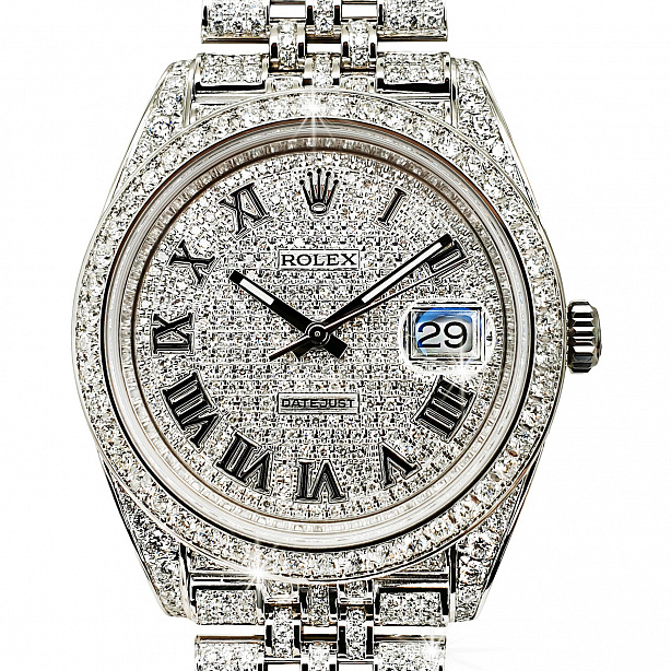 Часы Rolex DateJust 36 Full Diamonds 126200