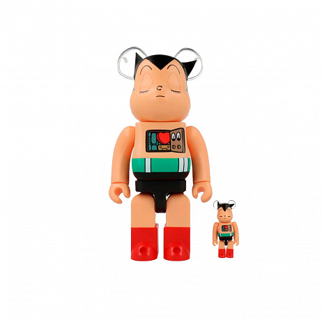 Коллекционная фигурка Bearbrick x Astroboy 400+100%