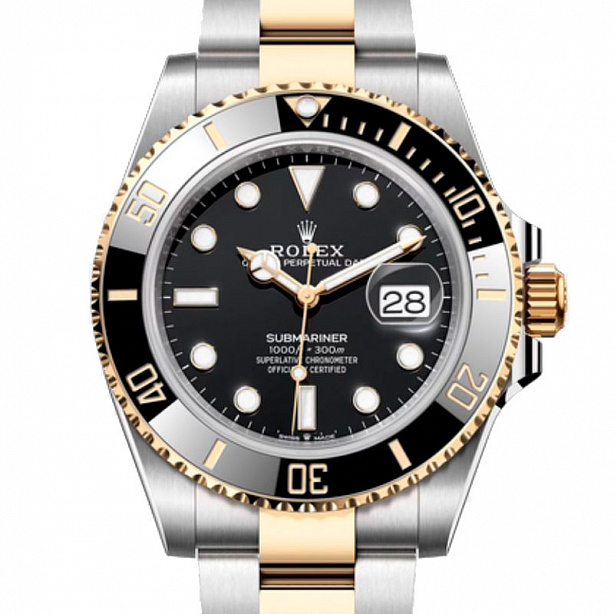 Часы Rolex Submariner Date Black Gold 41 126613LN