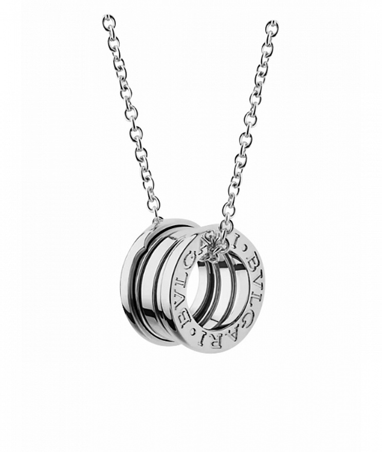 Подвеска Bvlgari B.Zero1 из белого золота