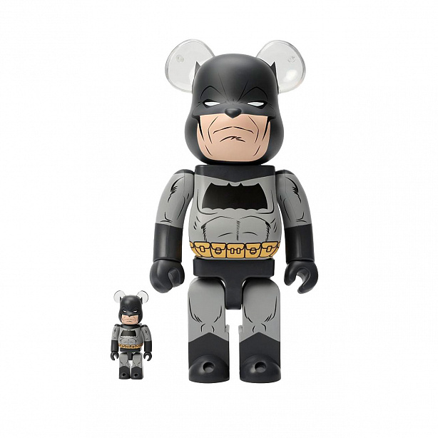 Коллекционная фигурка Bearbrick x Batman Dark Knight 400+100%