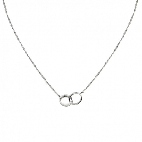 Колье Cartier Love из белого золота с природными бриллиантами