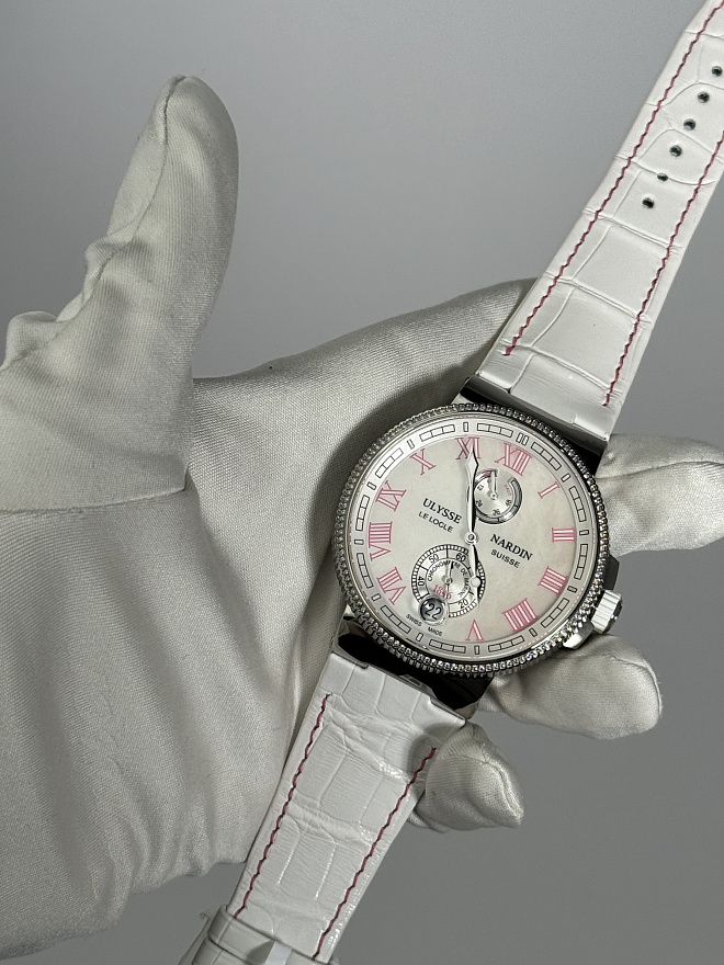 Часы Ulysse Nardin Marine Chronometer Manufacture 43 1183-126B/470