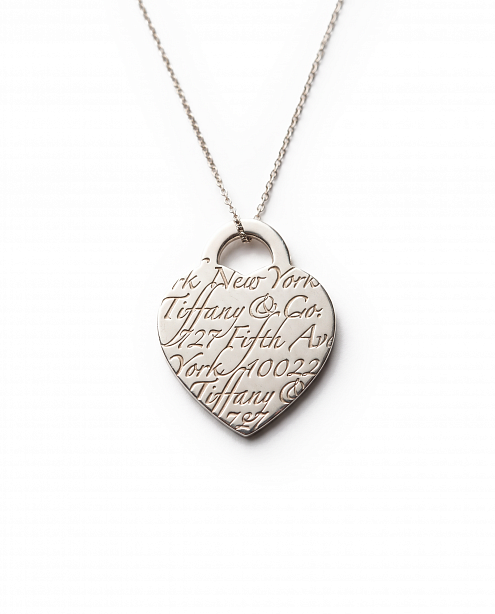 Колье Tiffany & Co. Heart из серебра