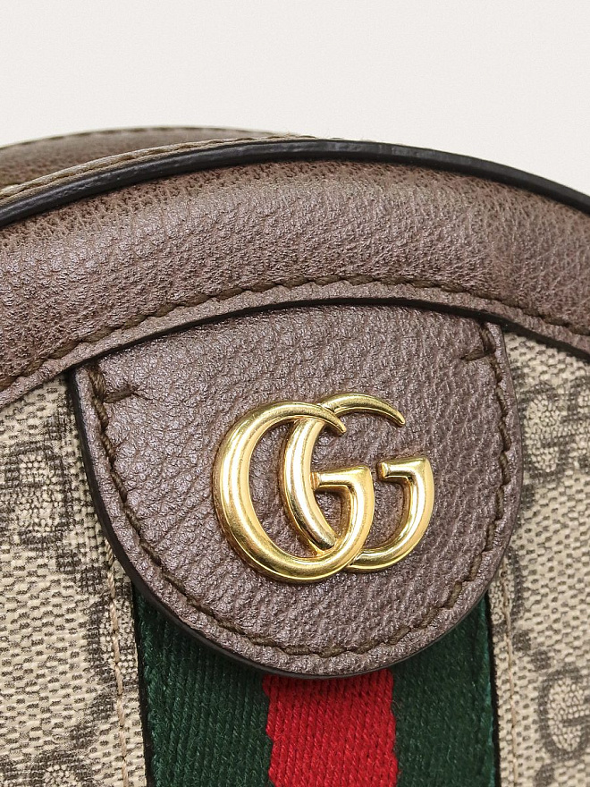 Сумка Gucci Ophidia Mini GG Round Shoulder