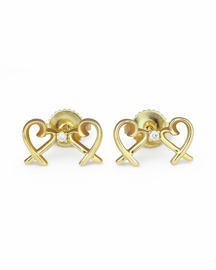 Пусеты Tiffany & Co. Paloma Picasso из желтого золота