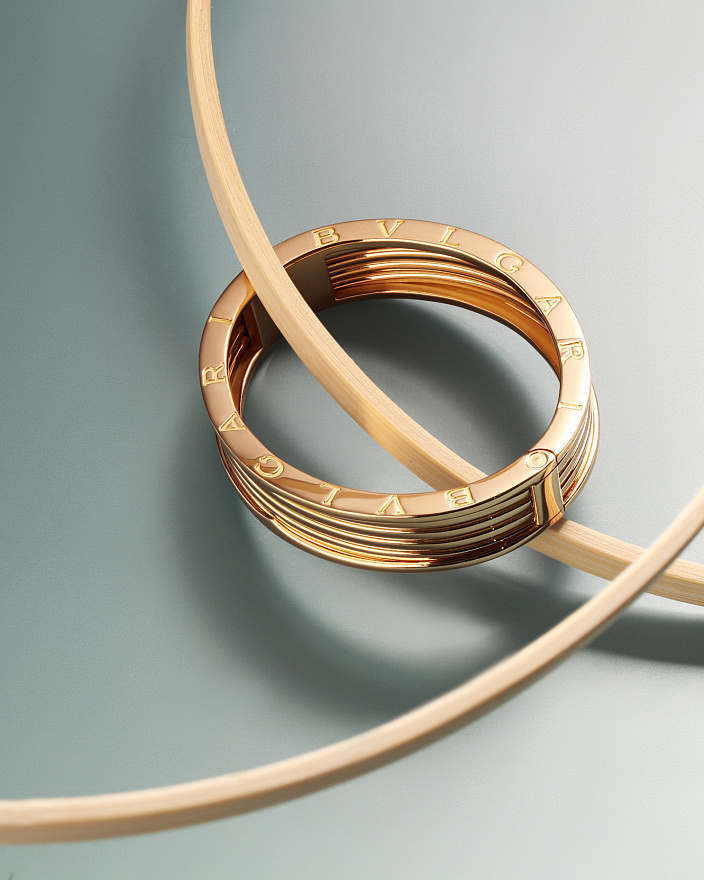 Браслет Bvlgari B. Zero1 из желтого золота 16 размер