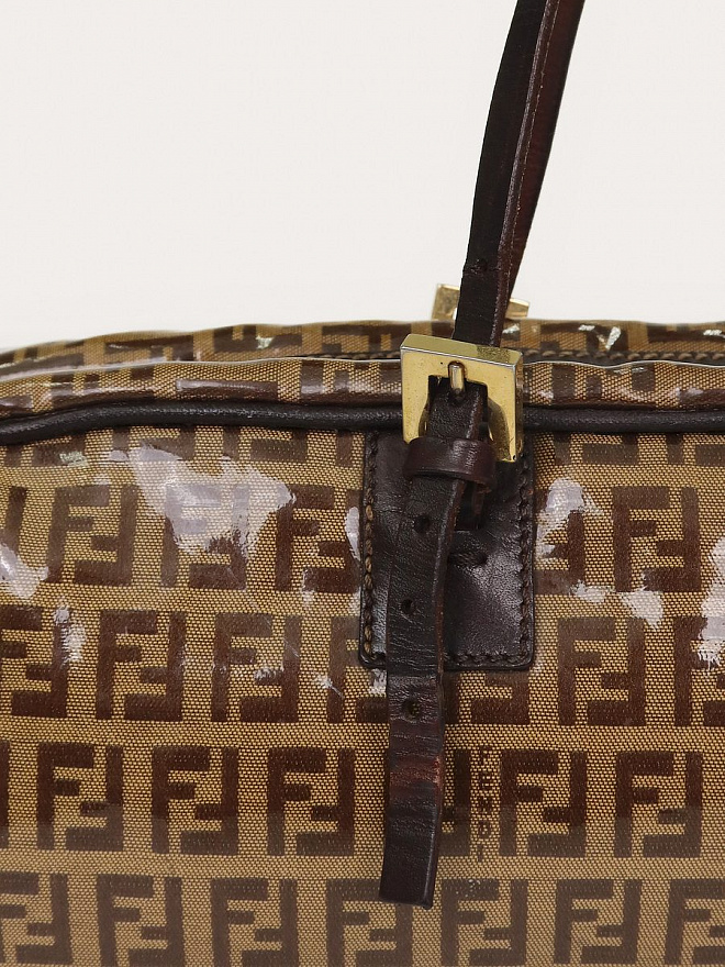 Сумка Fendi Zucca Baguette
