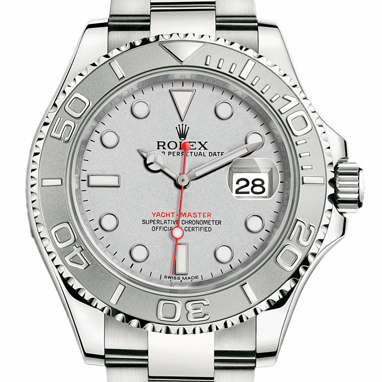 Часы Rolex Yacht-Master 40 16622 St/Platinum bezel