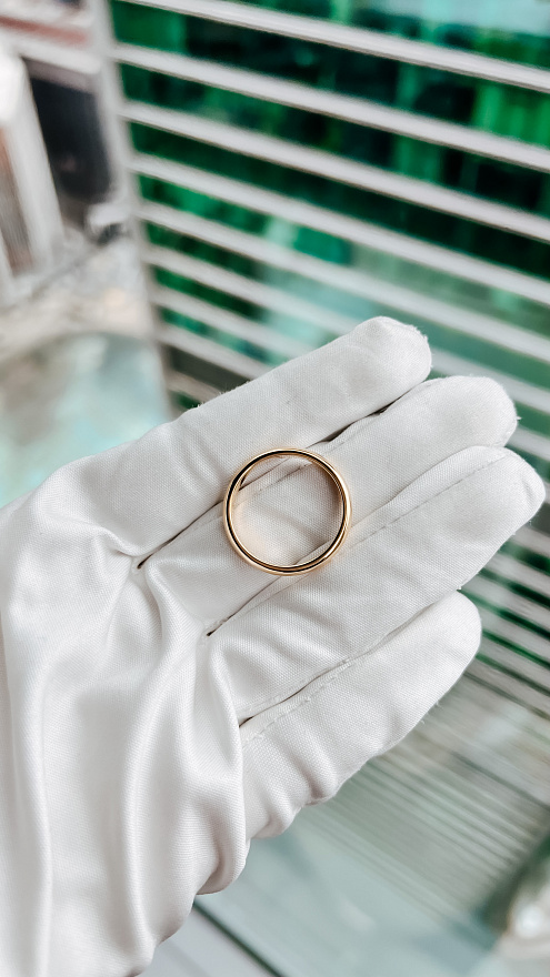Кольцо Cartier 1895 из желтого золота размеры: 16.5(52), 19(60), 19.25(61)
