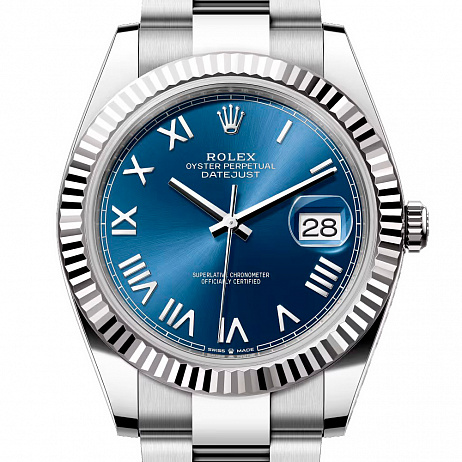 Часы Rolex Datejust Azzurro Blue 41 126334
