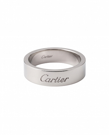 Кольцо Cartier C De Cartier из платины размеры: 16.5(52), 16.75(53), 17.5(55), 17.75(56), 18(57), 18.5(58)