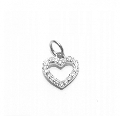 Подвеска Tiffany & Co. из белого золота с природными бриллиантами