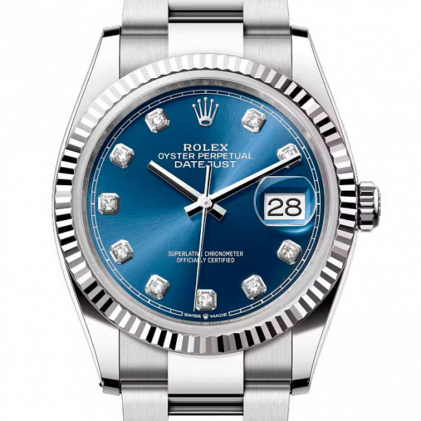 Часы Rolex Datejust Blue Diamond 36 126234