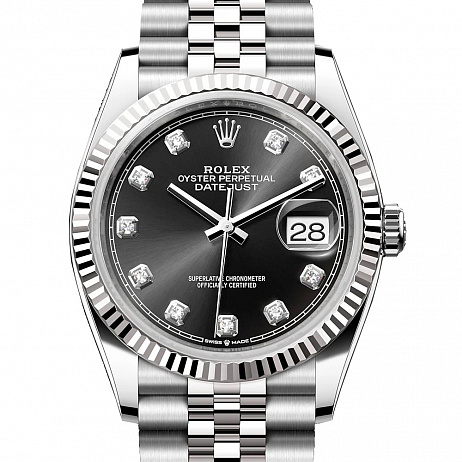 Часы Rolex Datejust 36 с природными бриллиантами 126234