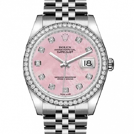 Часы Rolex Datejust 36 с природными бриллиантами 126200 FIX