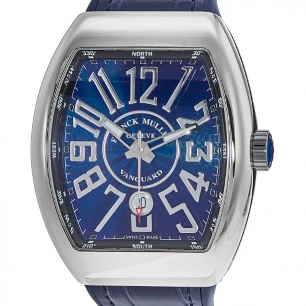 Часы Franck Muller Vanguard Classical Blue Concept 44 V45 SC DT