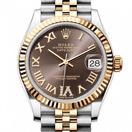 Часы Rolex Datejust 31 с природными бриллиантами 278273