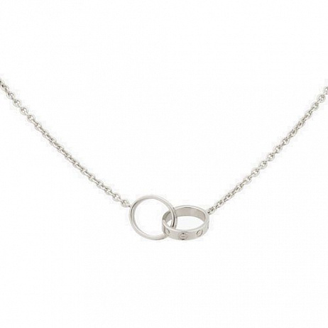 Колье Cartier Lovе из белого золота